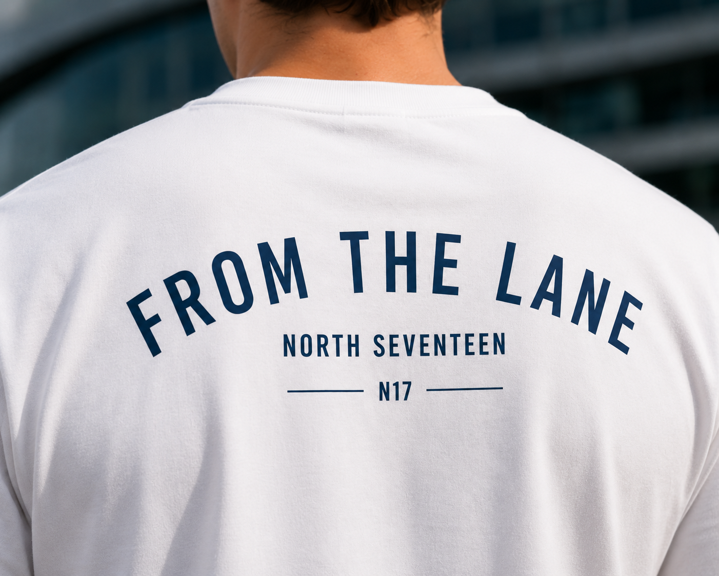 NORTH SEVENTEEN | FROM THE LANE | SPURS CLASSIC WHITE T-SHIRT