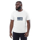 NORTH SEVENTEEN Logo White T-Shirt | Organic Cotton North London Streetwear Tee
