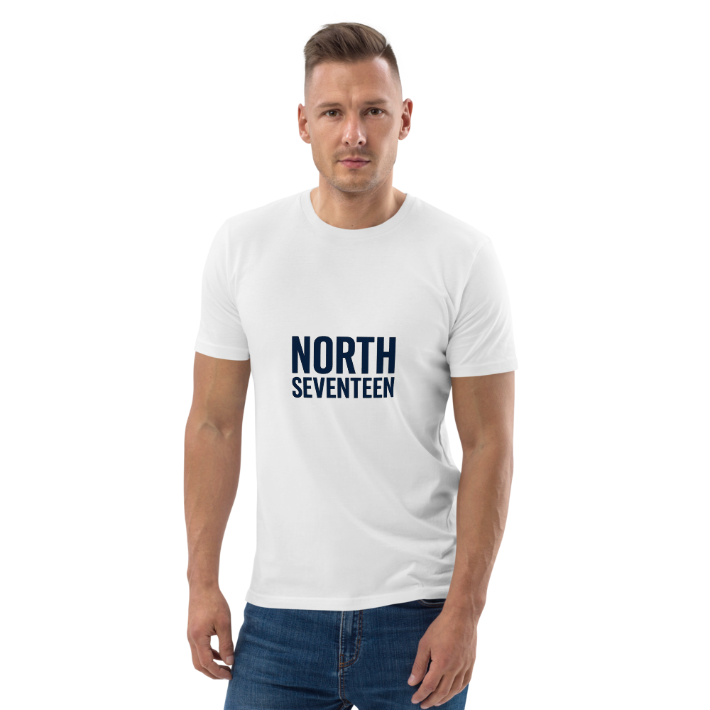 NORTH SEVENTEEN Logo White T-Shirt | Organic Cotton North London Streetwear Tee